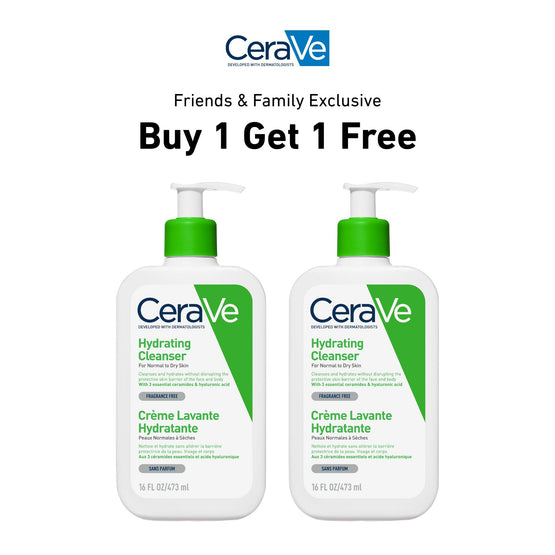 [BOGO] CERAVE HYDRATING CLEANSER 473ML