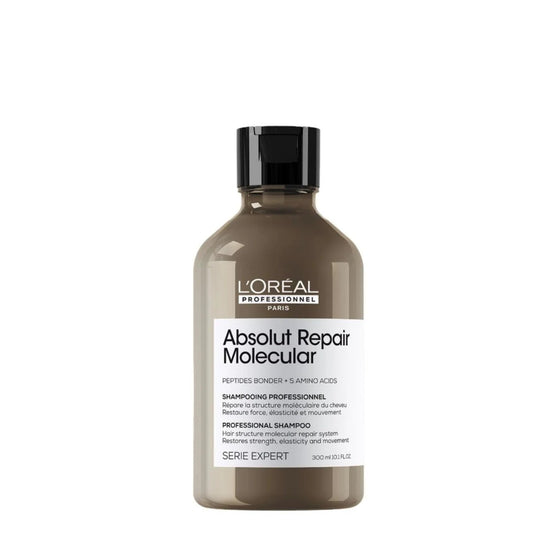 L'OREAL PROFESSIONNEL SERIE EXPERT ABSOLUT REPAIR MOLECULAR SHAMPOO 300ML *