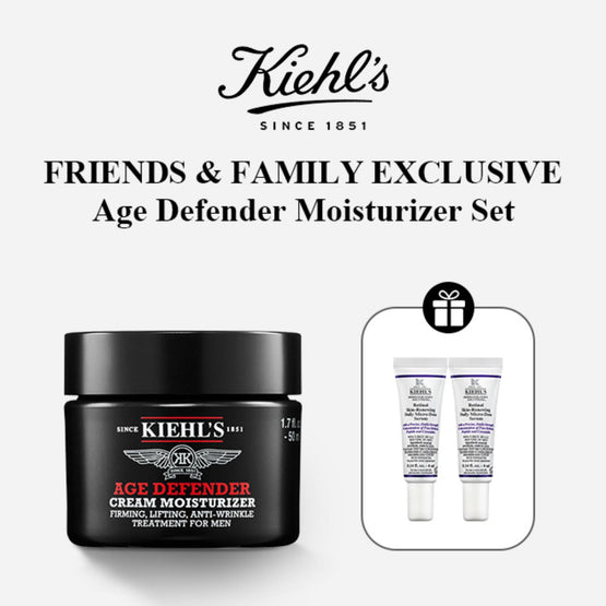 [KIEHL'S BUNDLE] AGE DEFENDER MOISTURIZER SET *