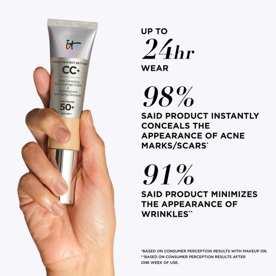 CC+ CREAM FULL-COVERAGE FOUNDATION WITH SPF 50+ 32ML *