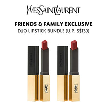 YSL ROUGE PUR COUTURE THE SLIM DUO - 1966 ROUGE LIBRE ***