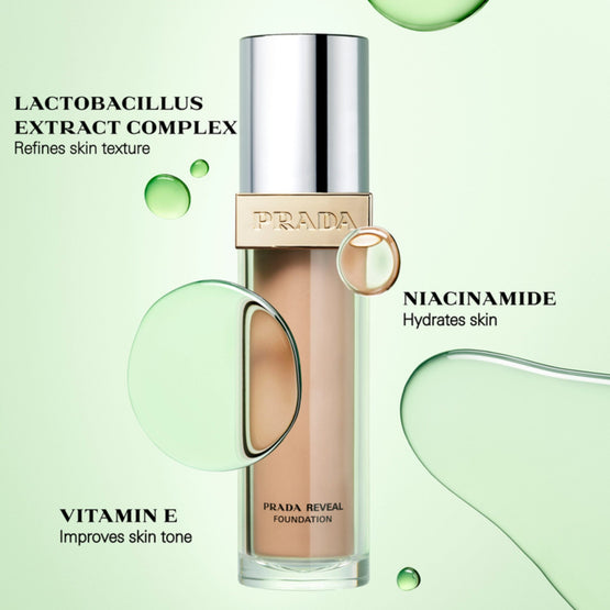 PRADA REVEAL SKIN OPTIMIZING FOUNDATION 30ML
