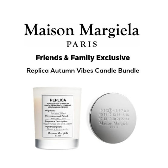 [MAISON MARGIELA BUNDLE] REPLICA AUTUMN CANDLE 165G