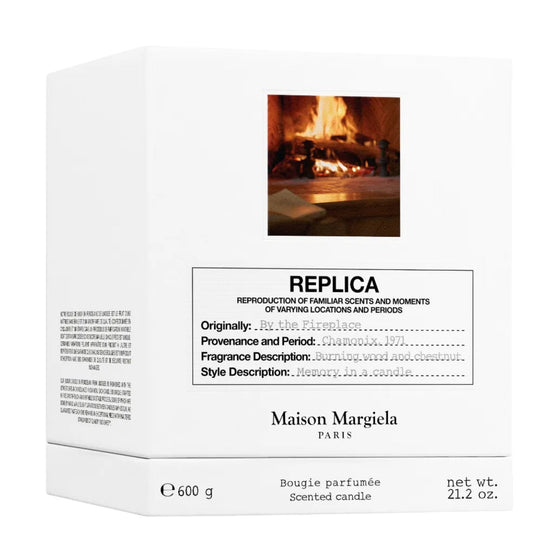 REPLICA BY THE FIREPLACE SCENTED CERAMIC CANDLE 600G