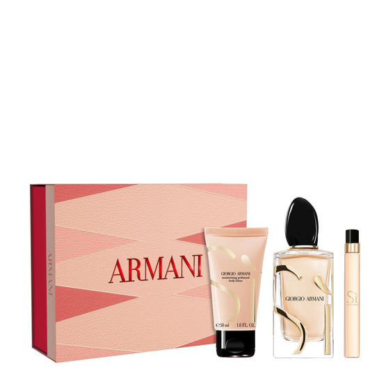 SI EAU DE PARFUM 100ML + 10ML + BODY LOTION 50ML
