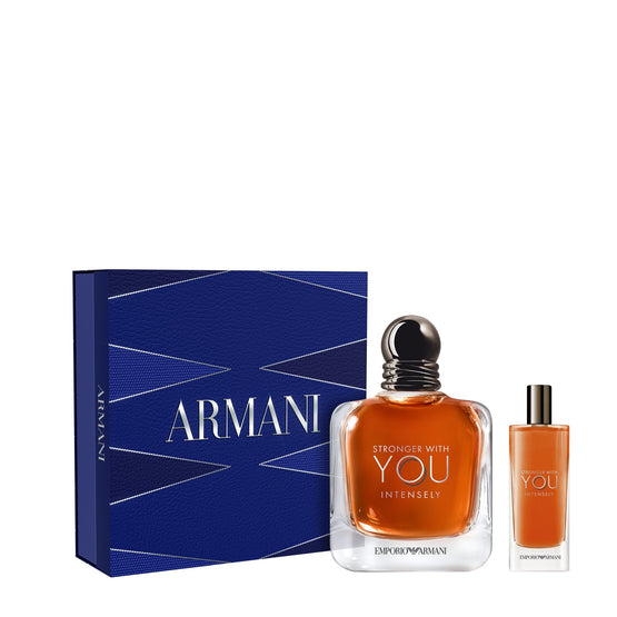 EMPORIO ARMANI STRONGER WITH YOU INTENSELY 100ML + 15ML
