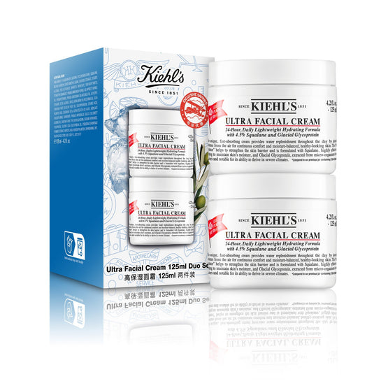 KIEHL'S ULTRA FACIAL CREAM 125ML DUO SET