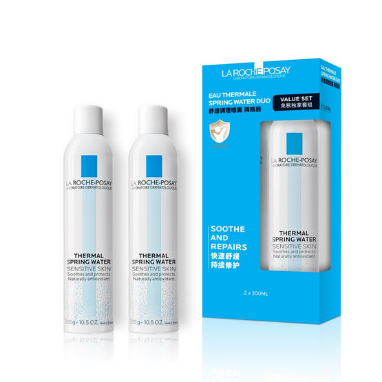 LA ROCHE POSAY THERMAL SPRING WATER 300ML DUO SET ***