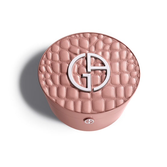 ARMANI RED CUSHION CASE (CROCO NUDE)