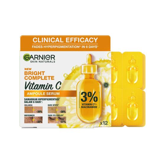GARNIER BRIGHT COMPLETE VITAMIN C AMPOULE SERUM 1.5ML