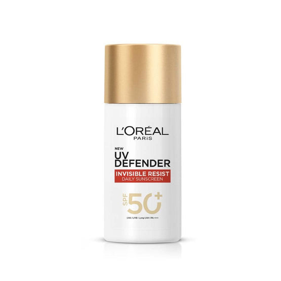 L'OREAL PARIS UV DEFENDER INVISIBLE RESISTS DAILY SUNSCREEN 50ML