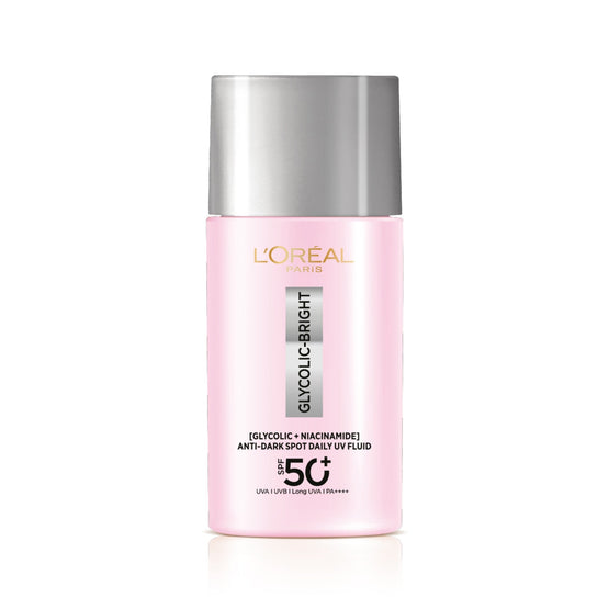 L'OREAL PARIS GLYCOLIC BRIGHT ANTI DARK SPOT DAILY UV FLUID SPF50 50ML